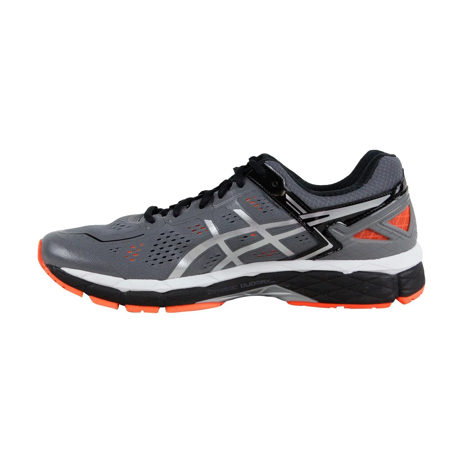 Asics Gel Kayano 22 T547Q-9793 Mens Gray Canvas Lace Up Athletic Running Shoes