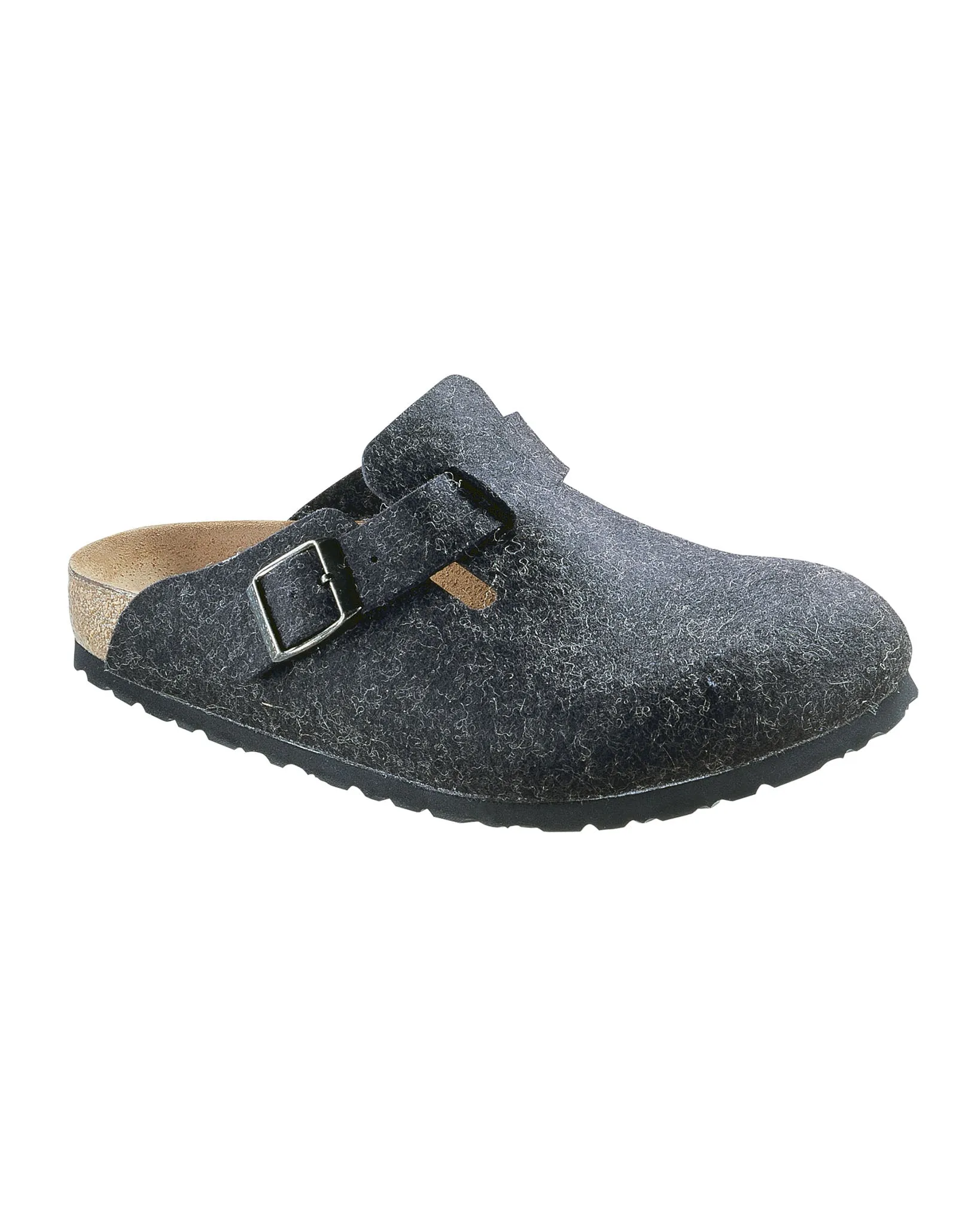 Boston Anthracite Wool Clogs