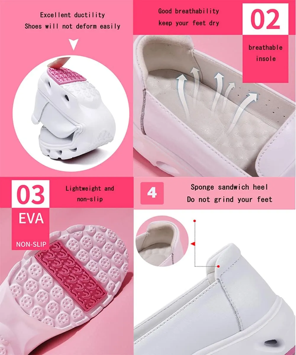 Comfortable Women Nurse Shoes Lightweight Non-Slip Work Shoes