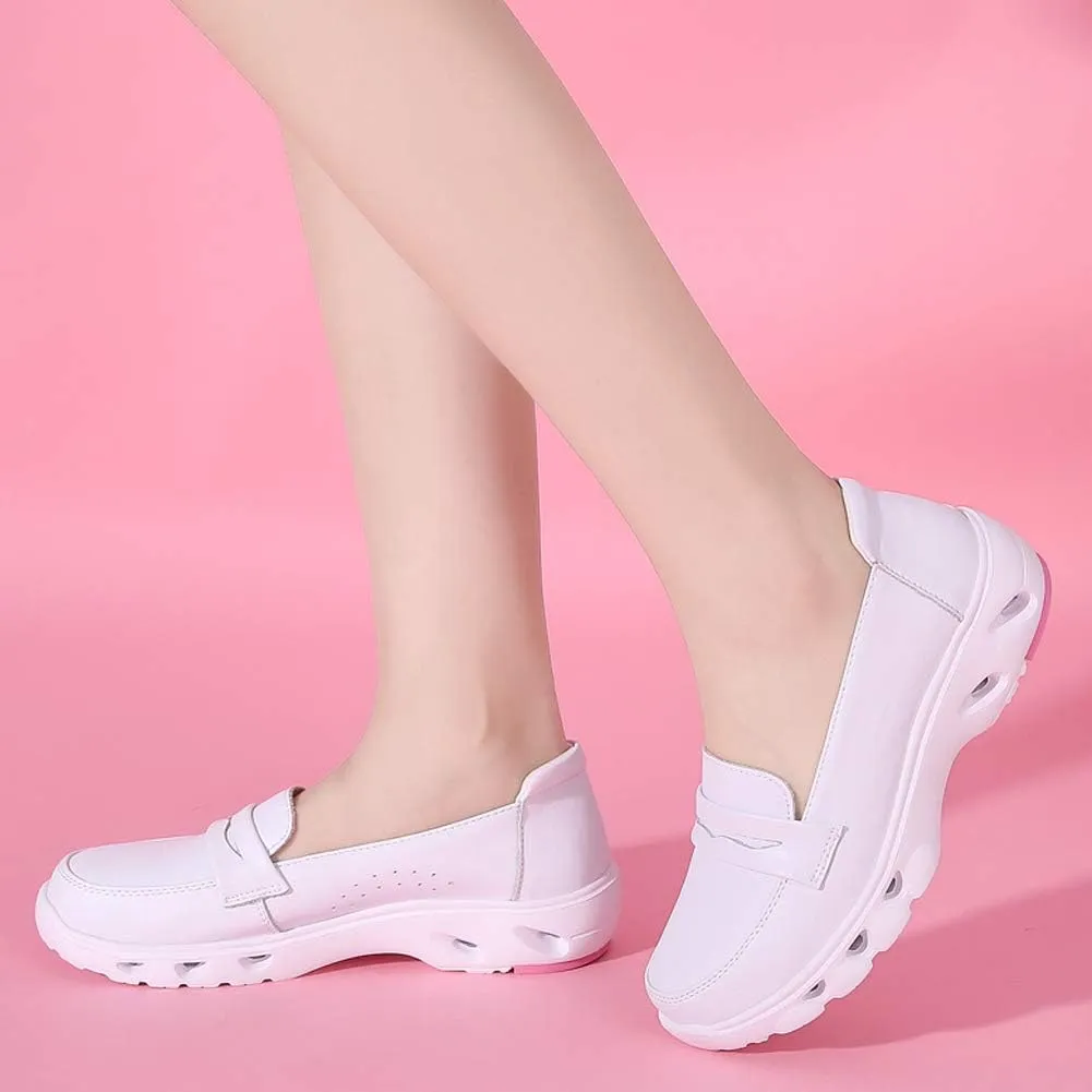 Comfortable Women Nurse Shoes Lightweight Non-Slip Work Shoes