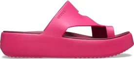 Crocs Women's Getaway Toe Loop Platform Sandals, LiteRide Comfort
