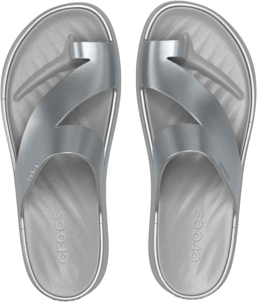 Crocs Women's Getaway Toe Loop Platform Sandals, LiteRide Comfort