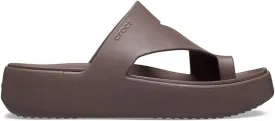 Crocs Women's Getaway Toe Loop Platform Sandals, LiteRide Comfort
