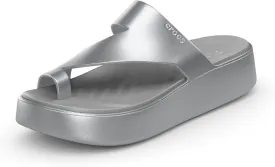 Crocs Women's Getaway Toe Loop Platform Sandals, LiteRide Comfort