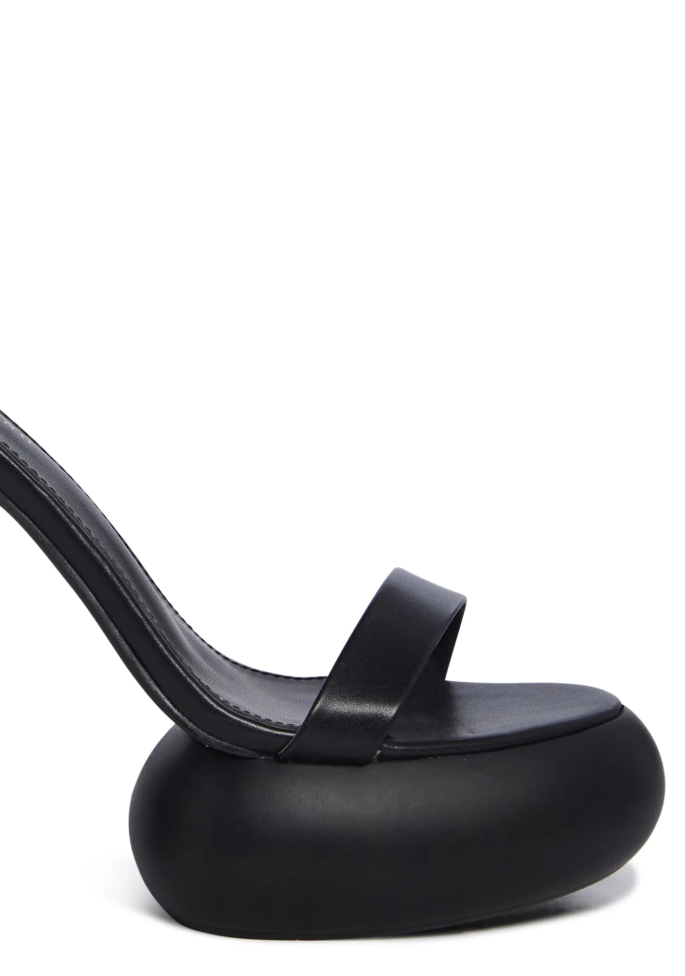 Dawn Platform Heels- Black