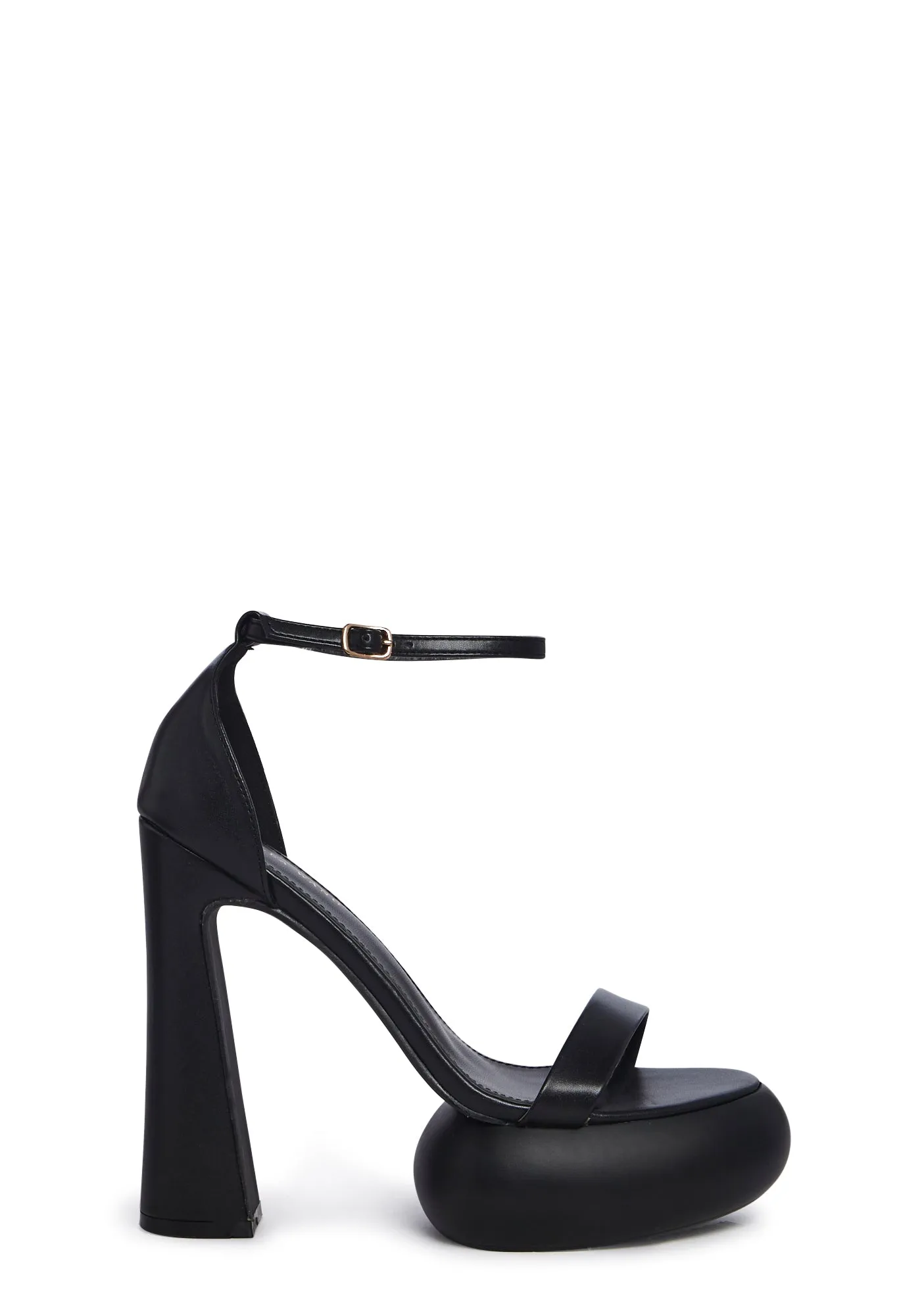 Dawn Platform Heels- Black