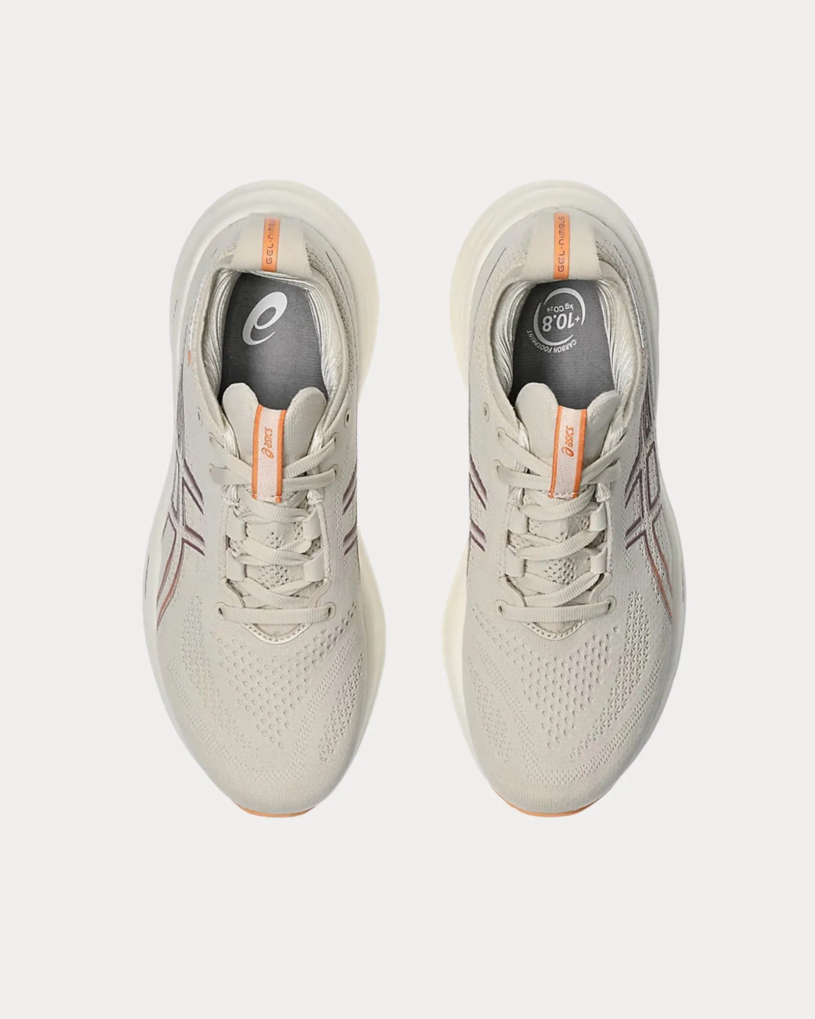 Gel-Nimbus 26 Oatmeal / Faded Orange Running Shoes