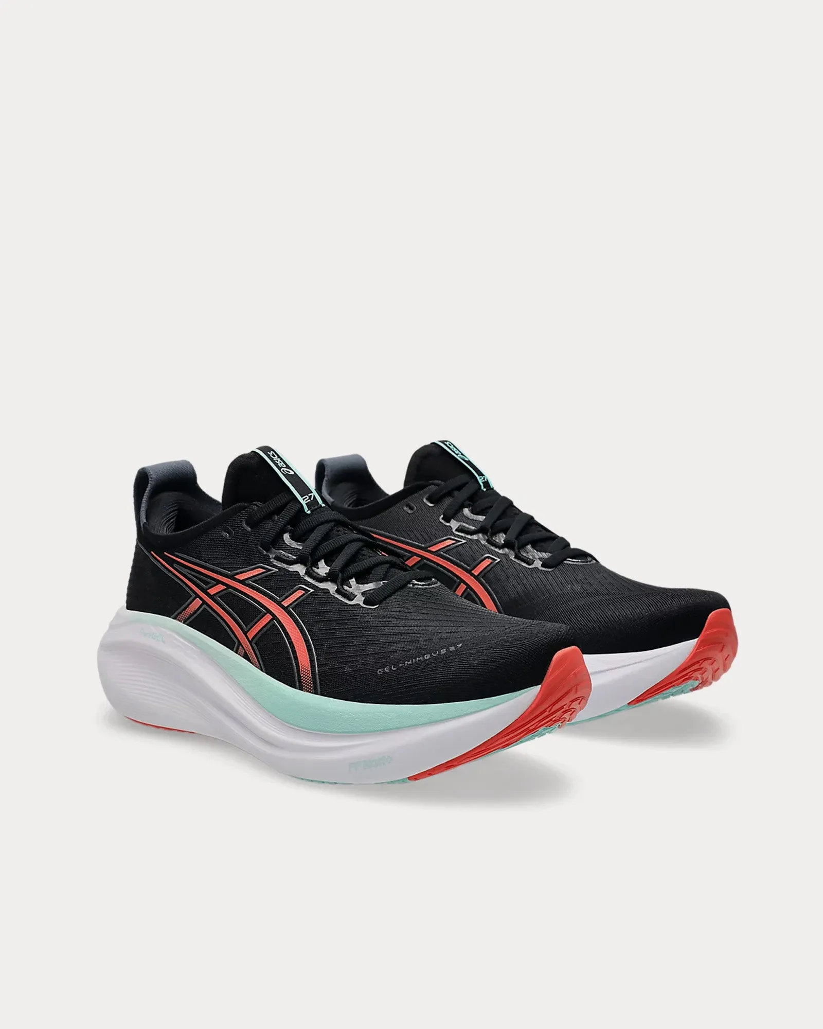 Gel-Nimbus 27 Black / Coral Reef Running Shoes
