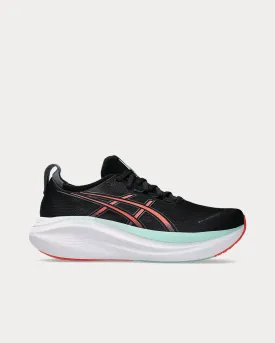 Gel-Nimbus 27 Black / Coral Reef Running Shoes