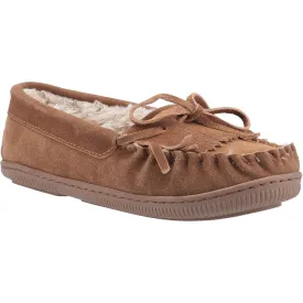 Hush Puppies Addy Suede Faux Fur Slipper