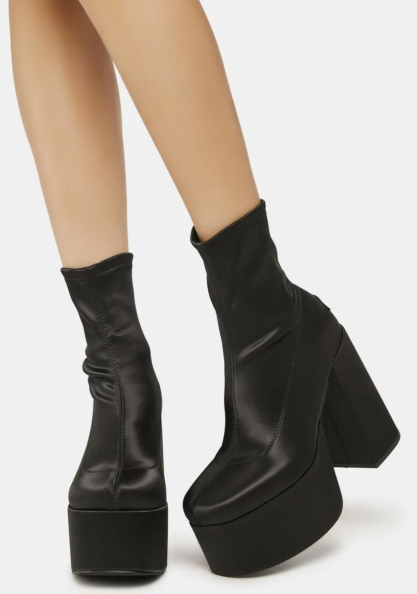 Inferno Platform Ankle Boots