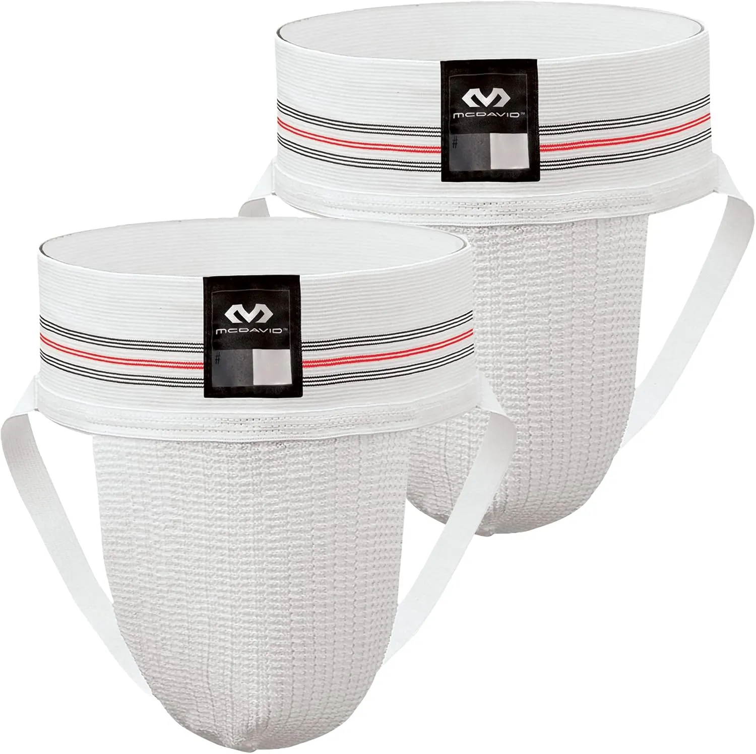 Mcdavid Athletic Jock Strap Adult Men's, Baseball Protection & More Sports, Black & White