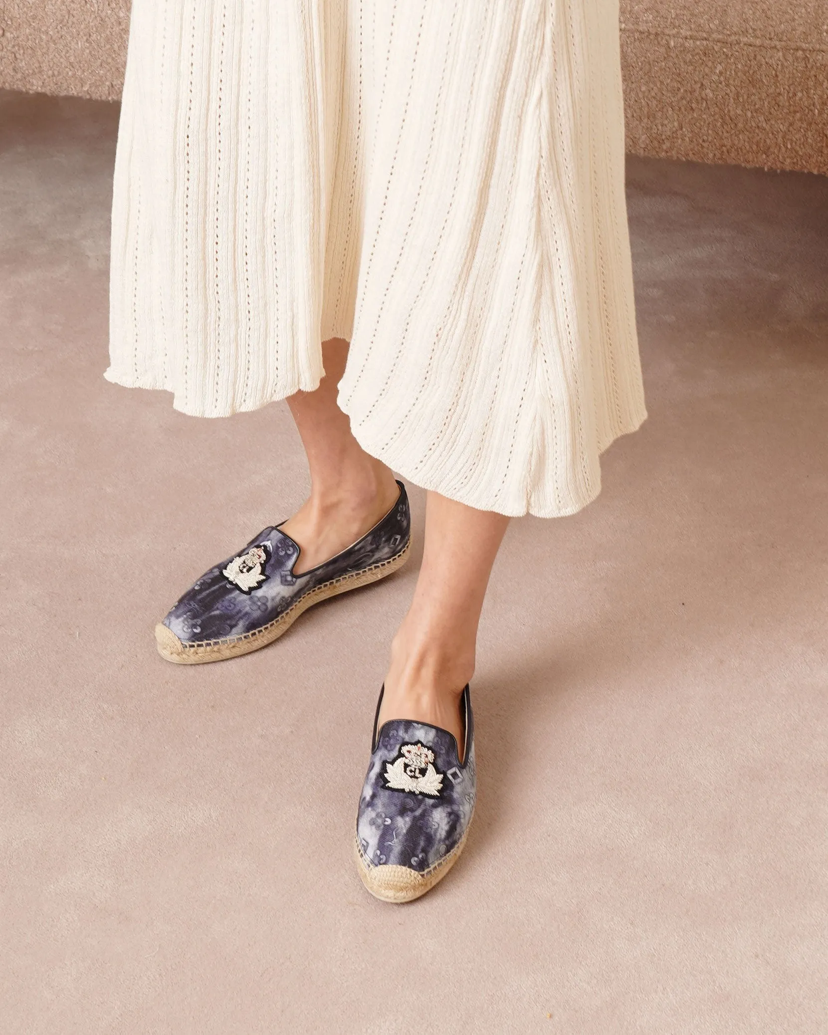Nanou Orlato jeans punk espadrilles