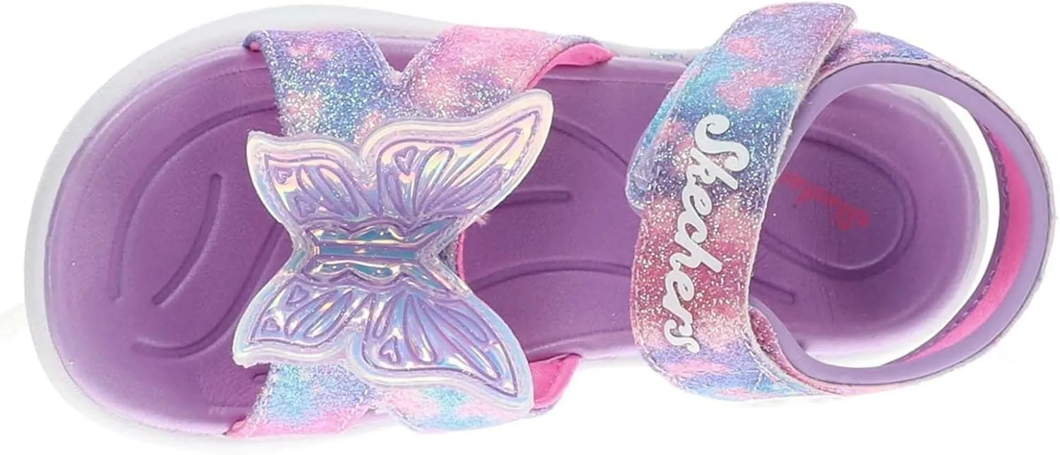Skechers Girl's Jumpsters Sandal-Butterfly Brites