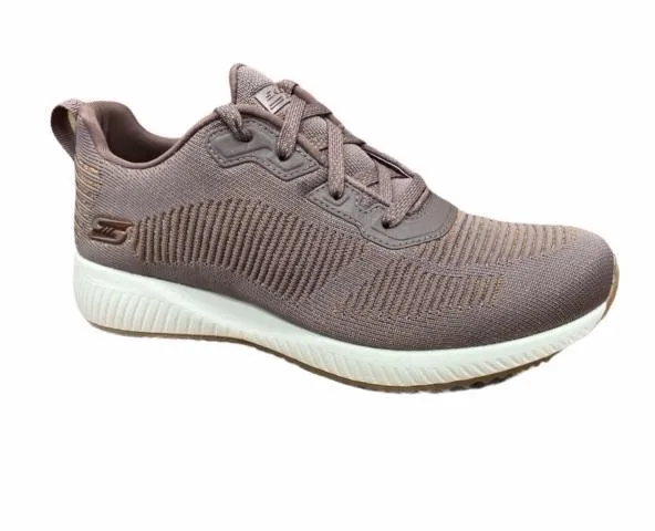 Skechers scarpa sneakers da donna Bobs Squad Glam League sneaker bassa donna 31347/MVE malva