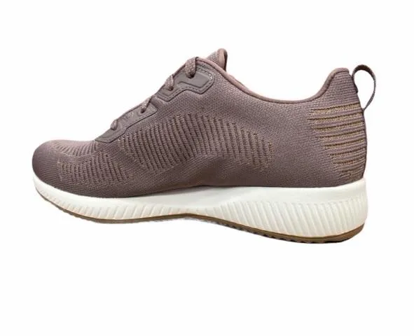 Skechers scarpa sneakers da donna Bobs Squad Glam League sneaker bassa donna 31347/MVE malva