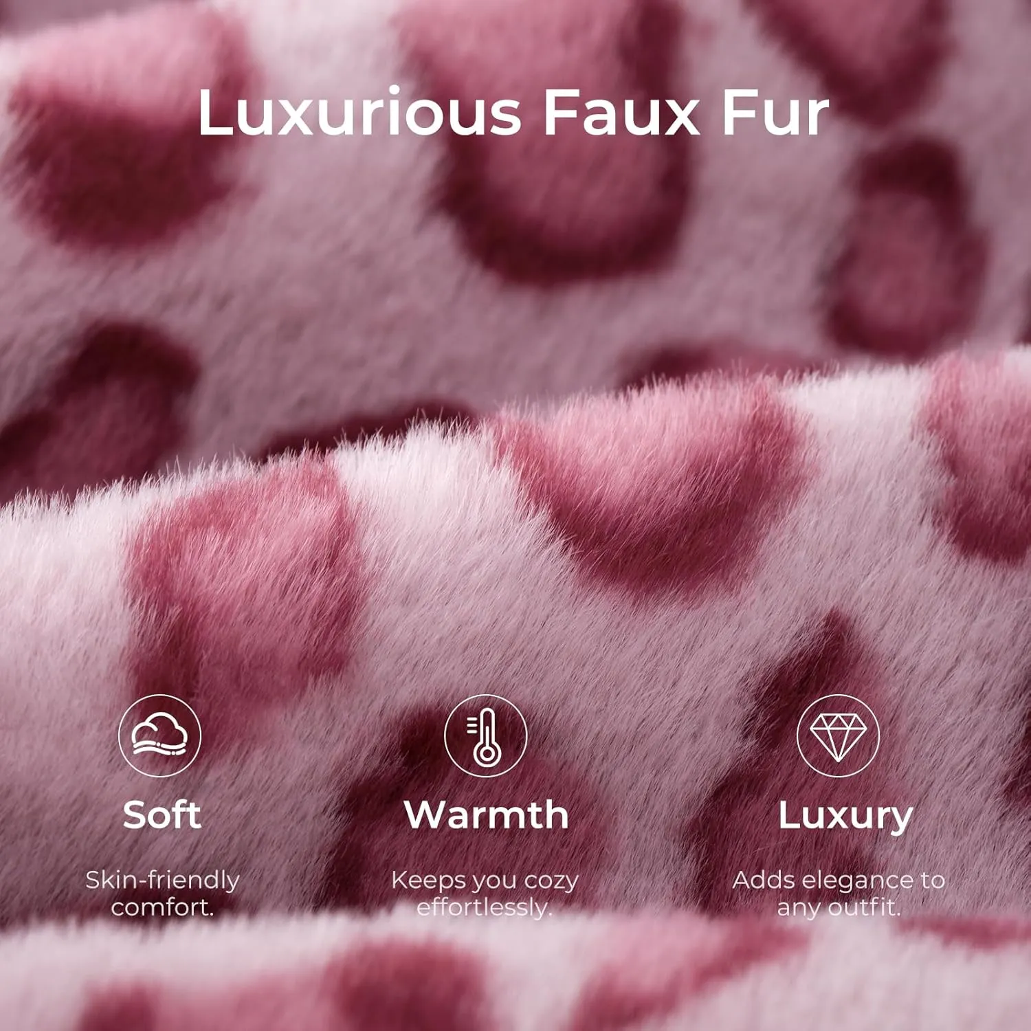 Snug Leaves Women's Fuzzy Scuff Slippers Soft Comfy Memory Foam Non-slip Indoor House Shoes