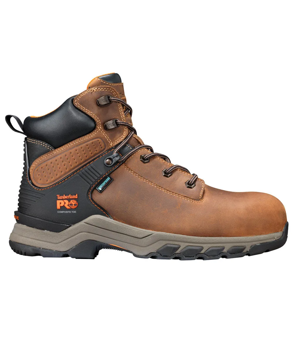 Timberland PRO Hypercharge Waterproof Work Boots - Tan