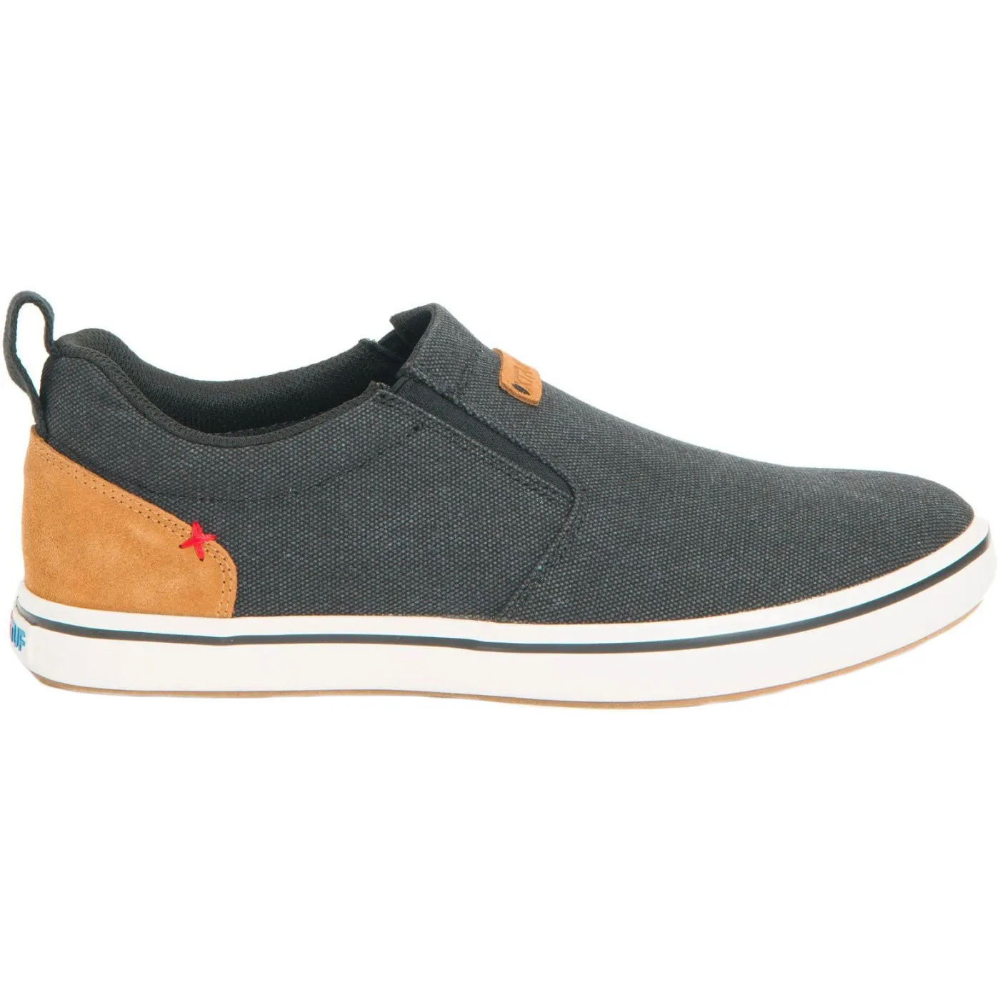 XTRATUF Men's Sharkbyte Canvas Black Deck Shoes XSB001