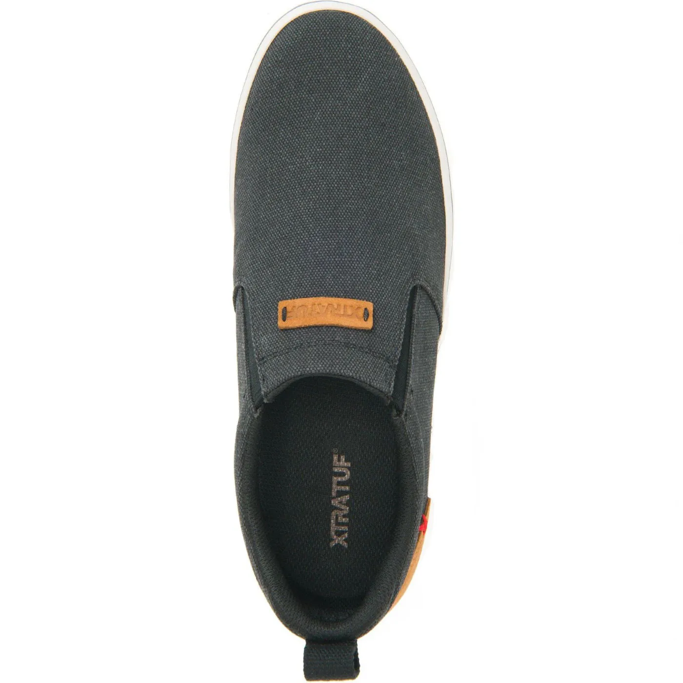 XTRATUF Men's Sharkbyte Canvas Black Deck Shoes XSB001